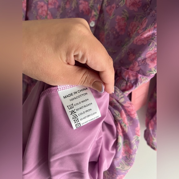 Ivy City Co Lydia Dress in Pink Floral Size 16 - Picture 7 of 7